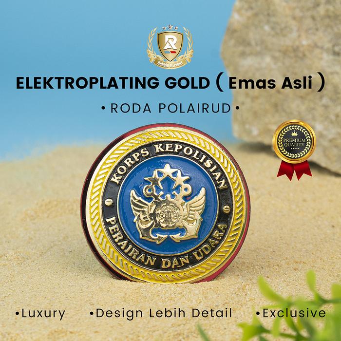Roda polairud bros polairud / pin sar polairud / pin bahari polairud / selam polairud / emblem polai
