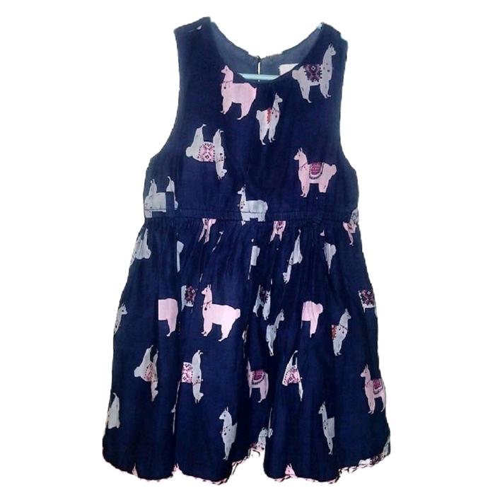 Preloved Dress Gaun Anak Cewe Navy