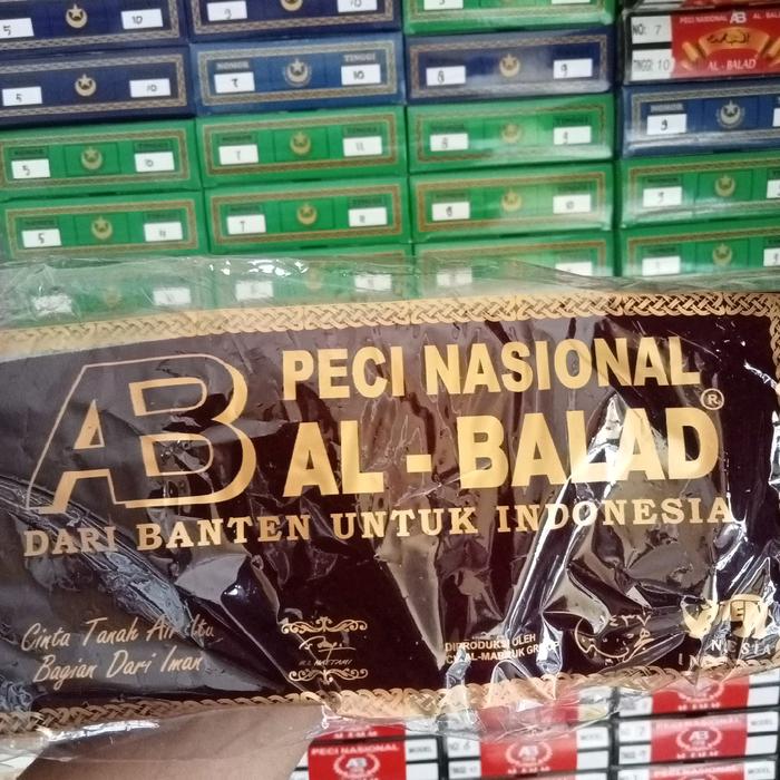 Peci/kopih/songkok nasional Al balad Warna merah