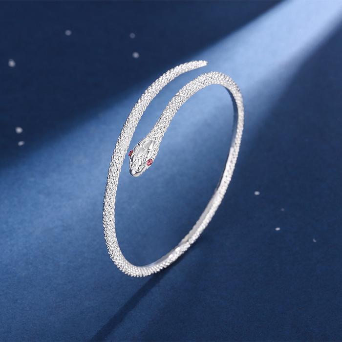 Gelang Tangan Motif Ular Mata Merah Cantik Gelang Fashion Ular Mata Merah