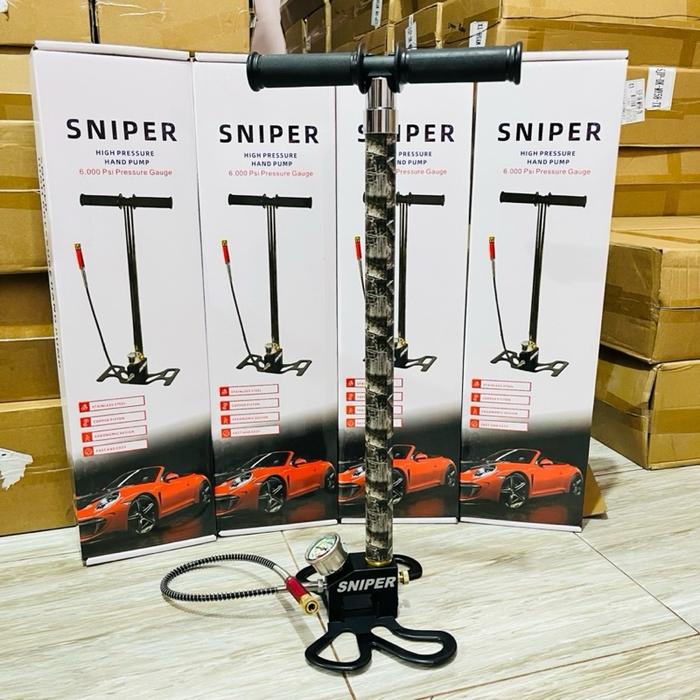 pompa pcp 6000 psi 4 stage SNIPER, pompa pcp sniper 6000 psi camo