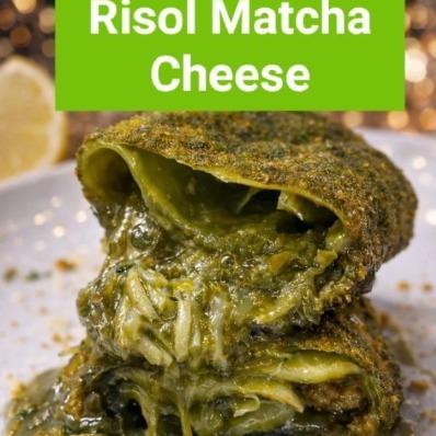 RISOL MATCHA DOUBLE CHEESE FROZEN ISI 6PCS