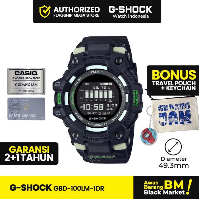 G-Shock GShock GBD-100LM-1DR GBD-100-1D GBD-100 GBD100 GBD 100 Watches