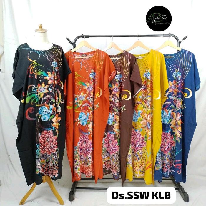 Daster Sesawi hitam Kelelawar