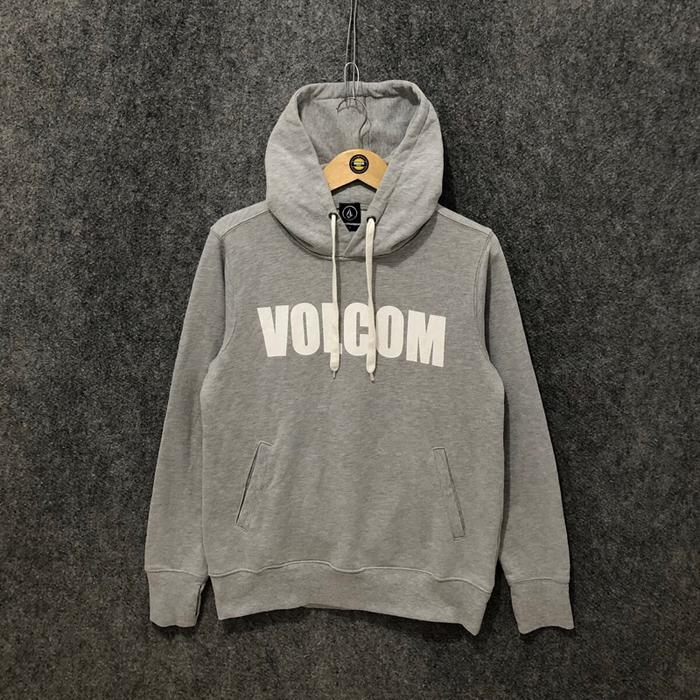 Hoodie  Volcom Second / Hoodie Brand / Hoodie Keren / Hoodie Pria /  Sweater / Hoodie