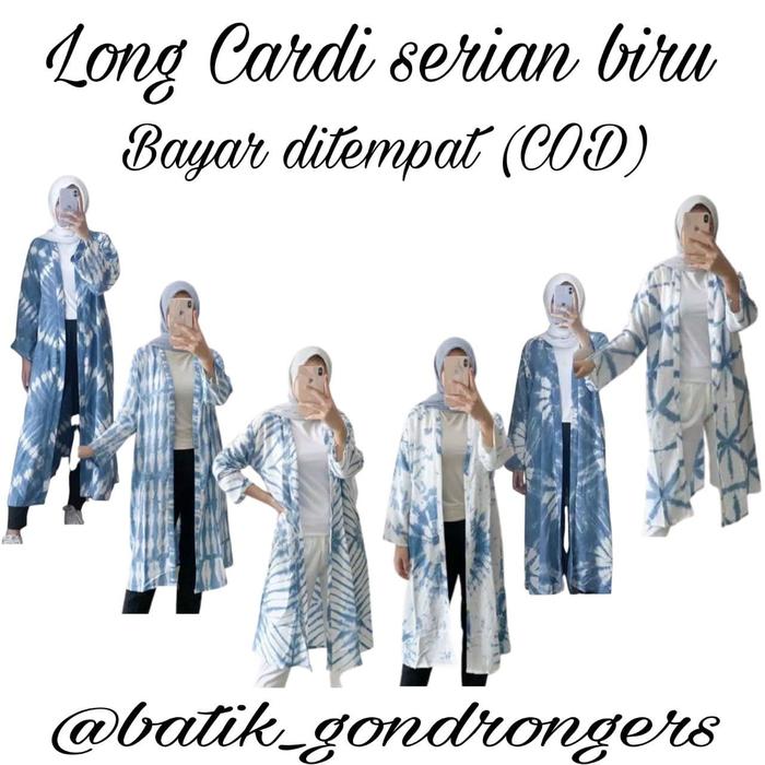 CARDIGAN PANJANG OOTD HIJAB\OUTER SABYAN\LONG OUTER HIJAB OOTD HIJAB KEKINIAN