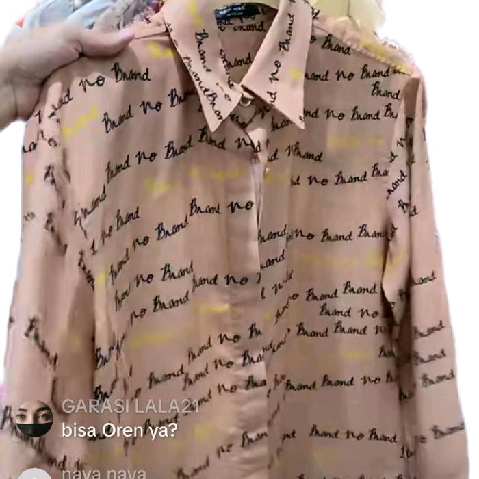 atasan bnb kemeja brandnobrand original