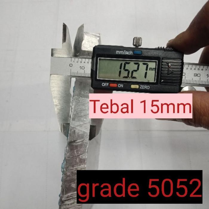 Plat Aluminium 15mm x 150mm x 200mm ((5052))
