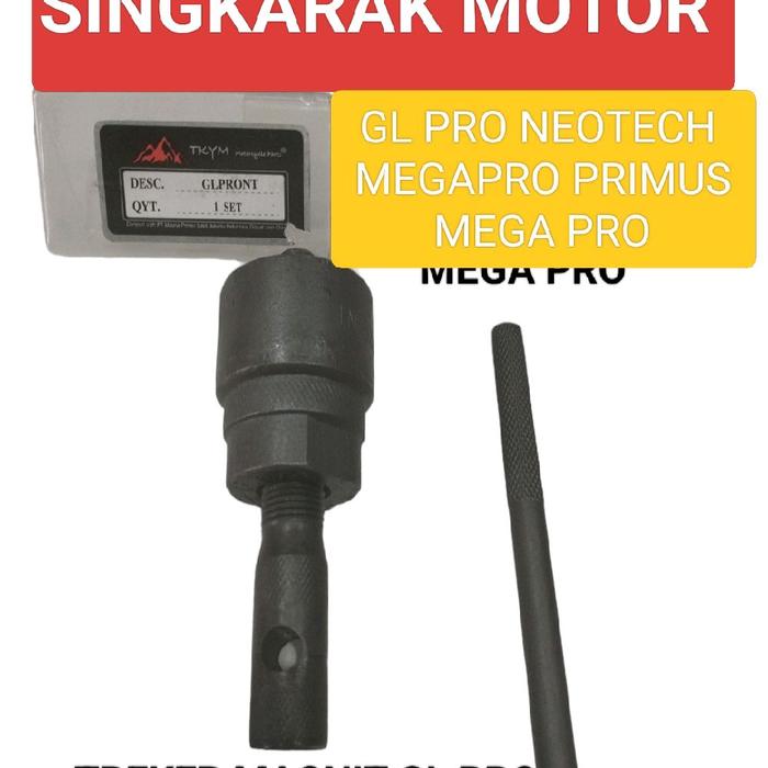 TREKER MAGNIT MAGNET BAHAN BAJA HONDA GL PRO NEOTECH MEGAPRO PRIMUS MEGAPRO KUALITAS BAHAN BAJA Moto
