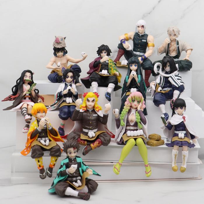 Anime Demon Slayer Figure Kanroji Nezuko Action Figures Zenitsu