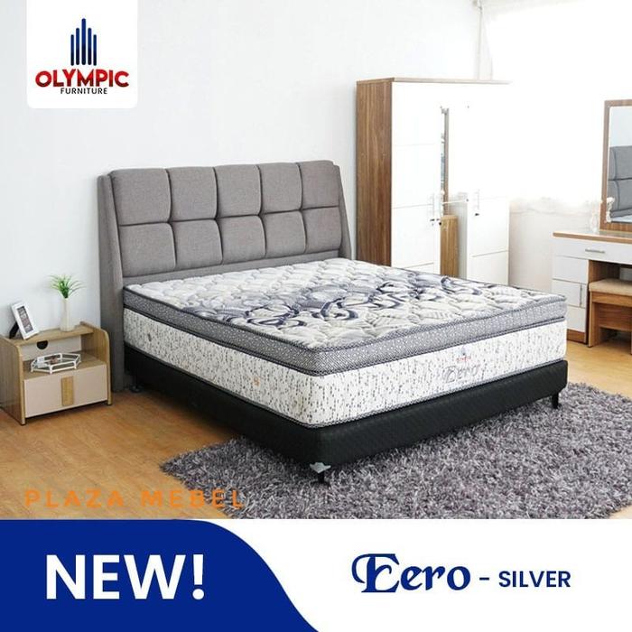 NEW PRODUK Kasur Spring Bed Olympic EERO Silver 120 - 160 - 180 - 200 MURAH ( Matras Only )