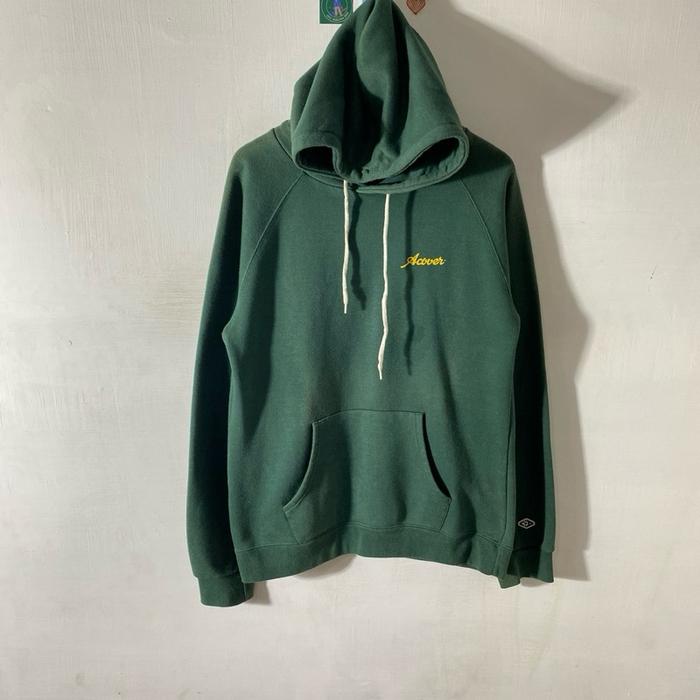 HOODIE ACOVER HIJAU SECOND