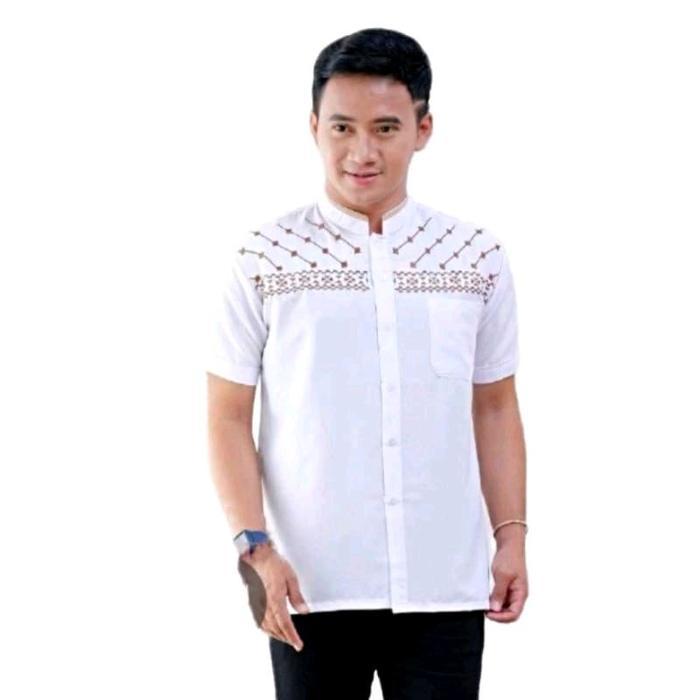Paket Usaha 100 ribu dapat 3 pcs Baju Koko Jasuke Motif Bordir Renda Model Kurta Toyobo Baju Taqwa M