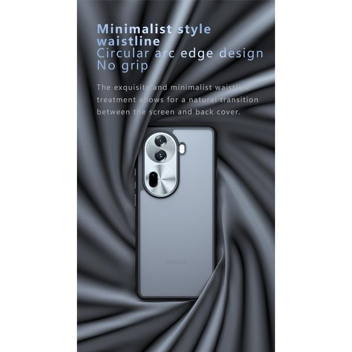Case Oppo Reno 11/Oppo Reno 11 Pro 5G 2024 Crystal Airbag Hybrid Case Reno 11/Reno 11 Pro Terlaris