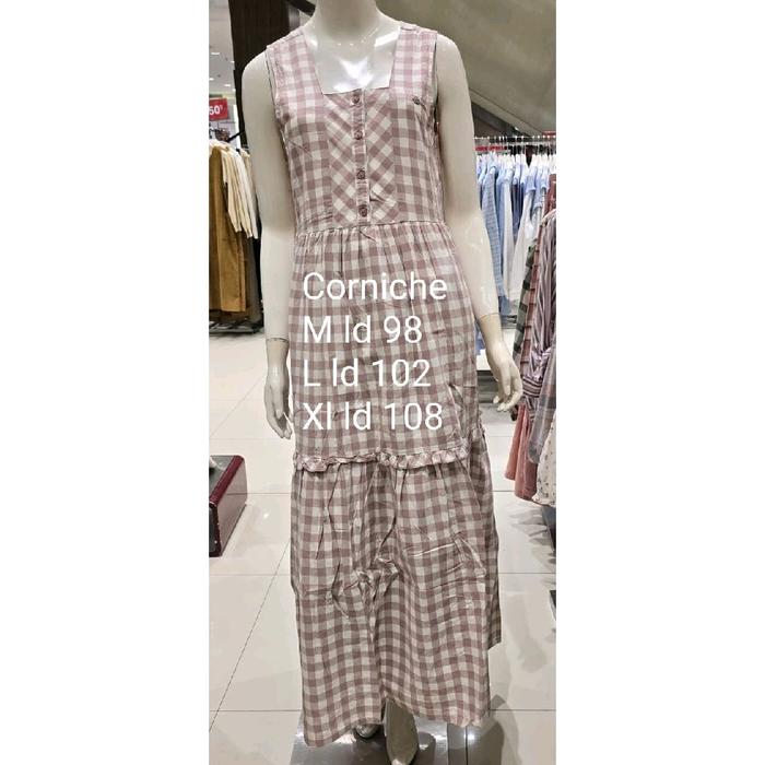 Overall CORNICHE Wanita  Dewasa Motif Kotak