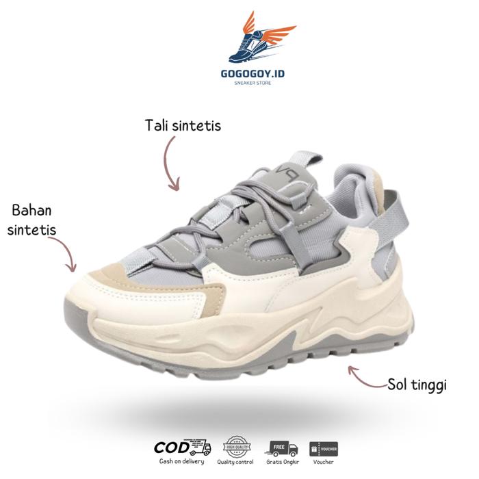 Sepatu Sneakers Wanita Korea Jungkook BTS Sepatu Sneakers Korean Style Sepatu Wanita Viral Terbaru