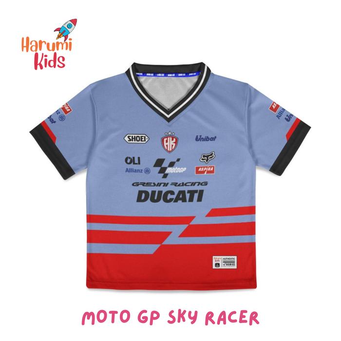 HARUMI JERSEY ANAK - Moto GP Sky Racer