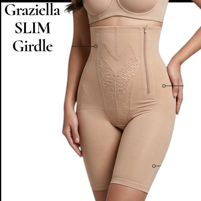 FIORI Celana Korset GRAZIELLA SLIM GIRDLE  Germaniun MILKCOFFEE Pelangsing Perut dan Paha
