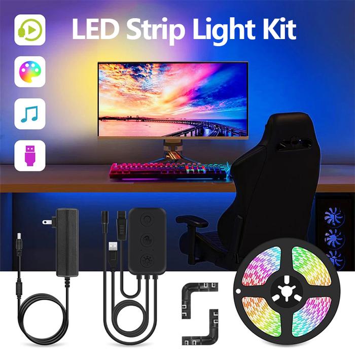 LED Strip Light Monitor Screen Smart Sync Immersion PC Gaming RGB LED
