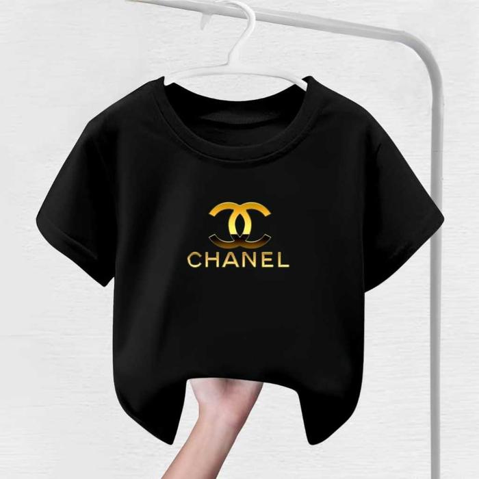 REDLOVE / KAOS CHANEL / KAOS ANAK UNISEX / BAJU ANAK / ATASAN ANAK TERMURAH BEST SELLER
