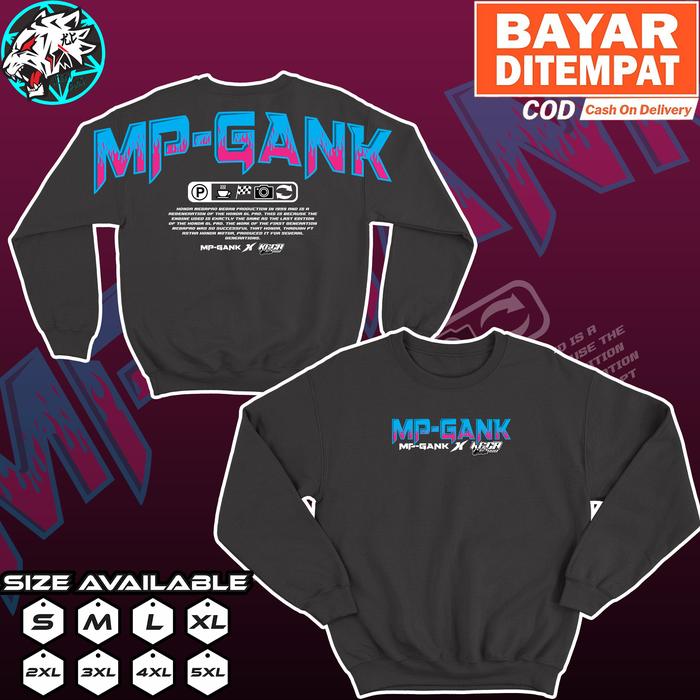 Jaket Sweater MP GANK V1 Megapro Herex Hodie Racing Herex Megapro MP CB GL GANK