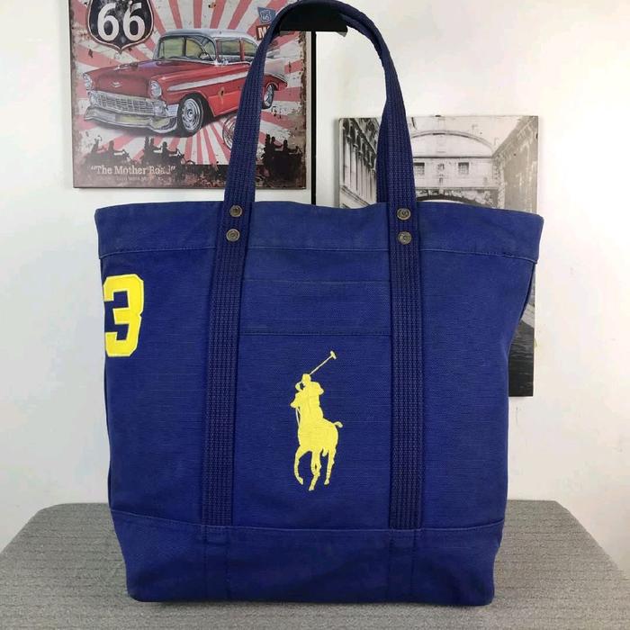 Tas totebag Canvas Polo Ralph Lauren