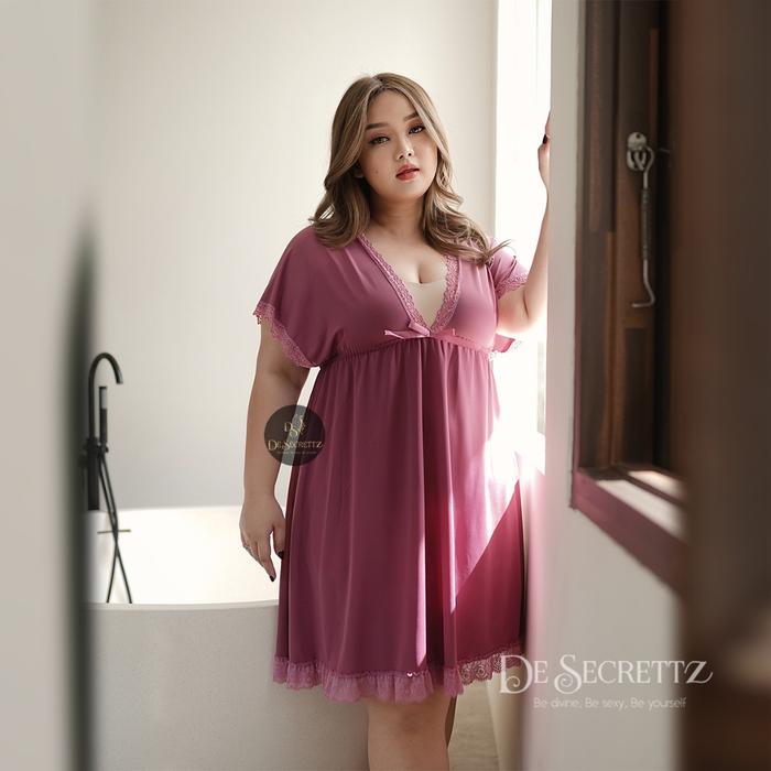 DeSecrettz MILLA Baju Tidur Wanita Dewasa / Daster Jumbo Bisa Untuk Ukuran 3XL Dengan LD 130 / Daste