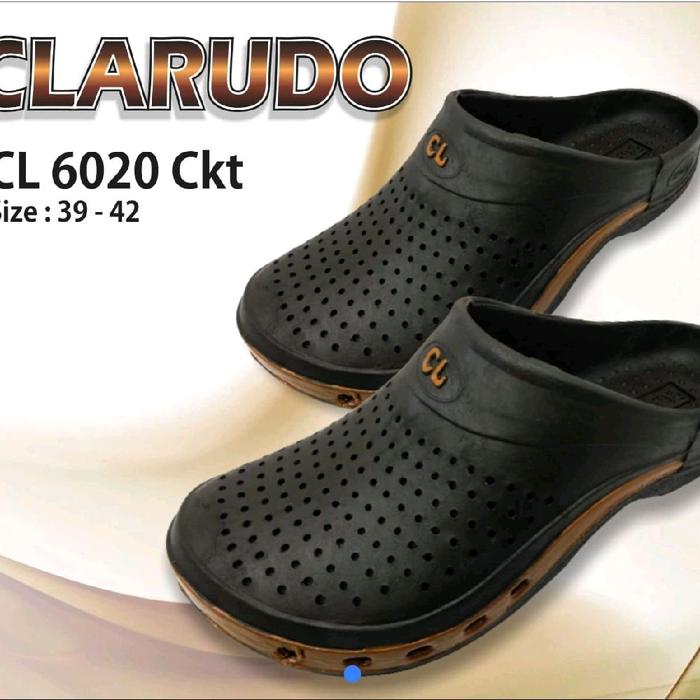 sandal selop karet clarudo & niko sandalnya pria zaman now/sandal selop stylish/sandal trendy