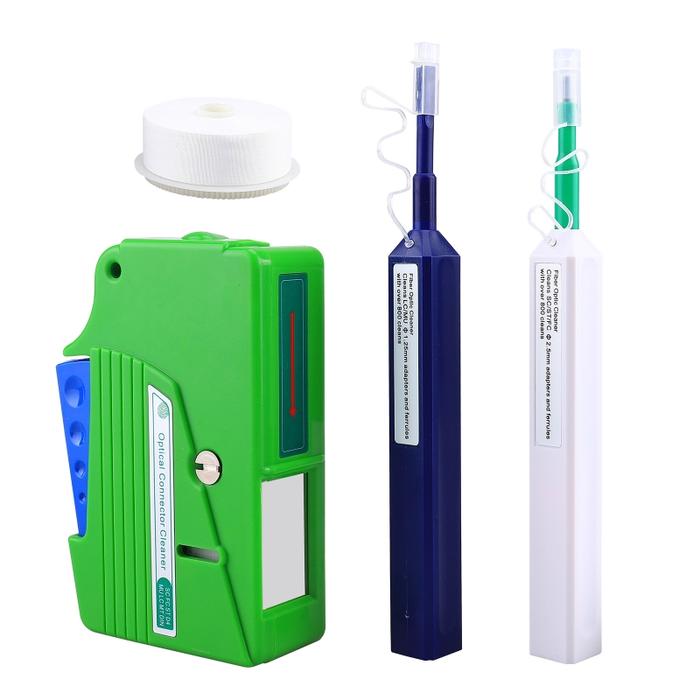 Fiber Optic Connector Cleaner Fiber Optic Clean Tool Set 1.25mm/2.5mm