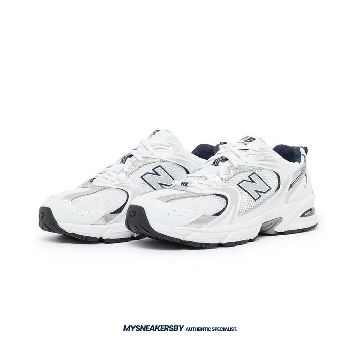 [Mysneakersby] NB 530 White Silver Indigo