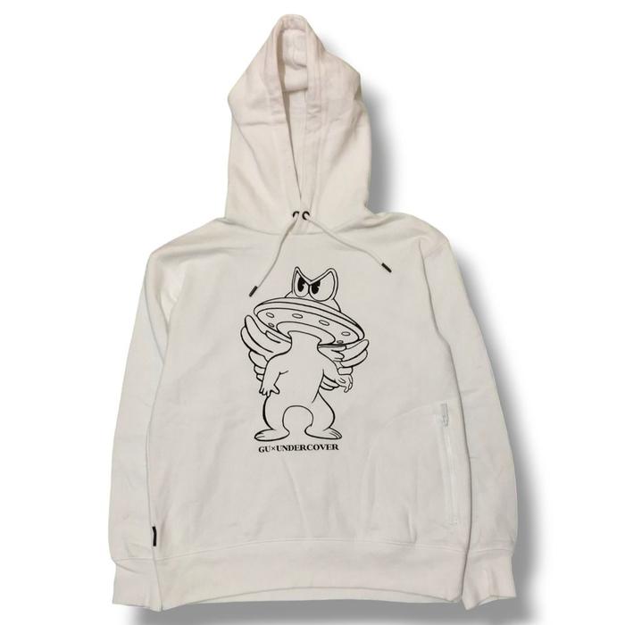 JUN TAKASHI UNDERCOVER UFO WHITE FW21 BY GU HOODIE | SWEATSHIRT | SWEATER | OUTERWEAR