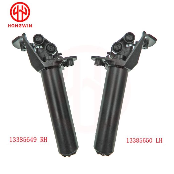Depan Kanan & Kiri Lampu Depan Lampu Washer Spray Nozzle Penutup Topi