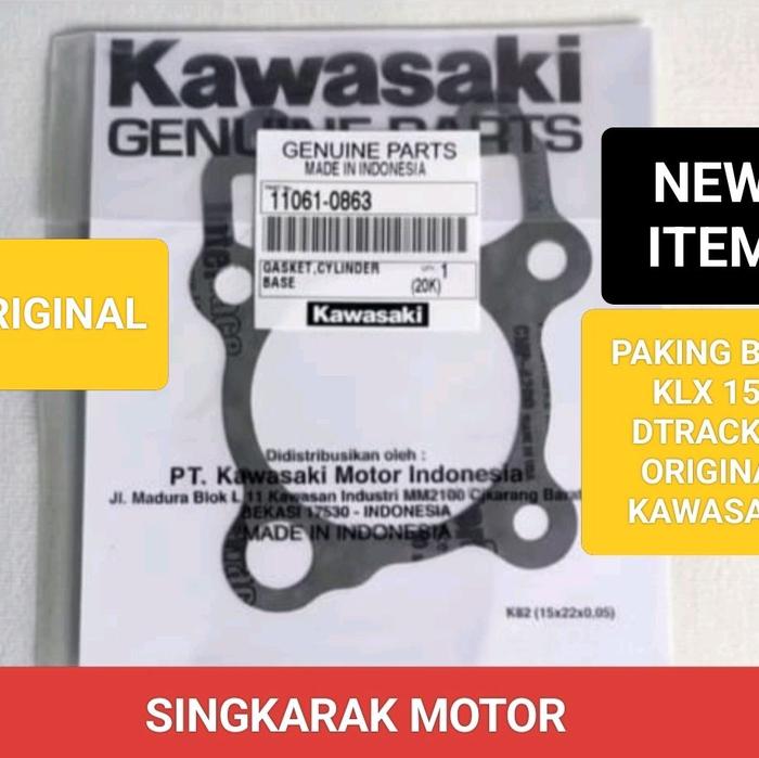 PAKING BLOK KAWASAKI KLX 150 DTRACKER 150 ORIGINAL Motorcycle