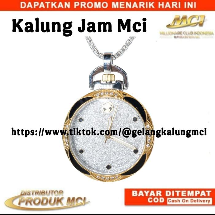 KALUNG MILLION TIME MCI KALUNG KESEHATAN PRIA WANITA KALUNG PENDANT JAM KALUNG MCI ORIGINAL KALUNG J