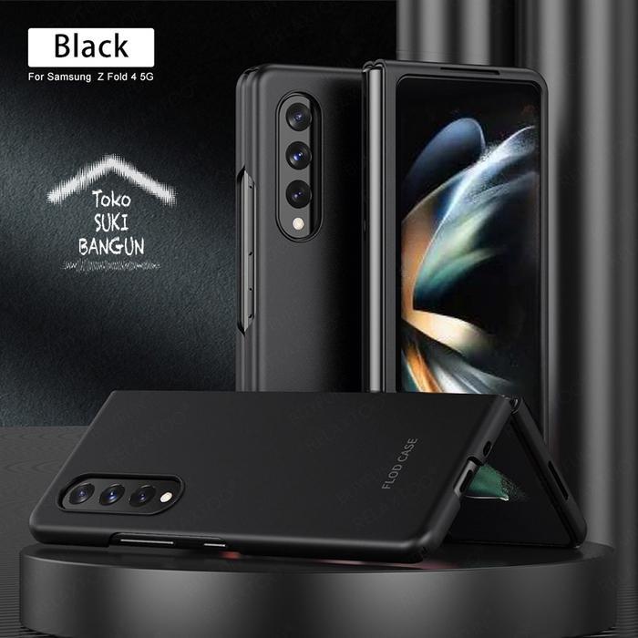 Case untuk Samsung Galaxy Z Fold4 Fold 4 5G Solid COATED Plating ZFO4-004