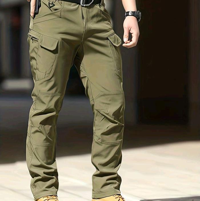Celana Taktikal Pria Caergo Army Black Khaki Grey Cargo Kantong Santai Distro Jogger Loreng Casual 5