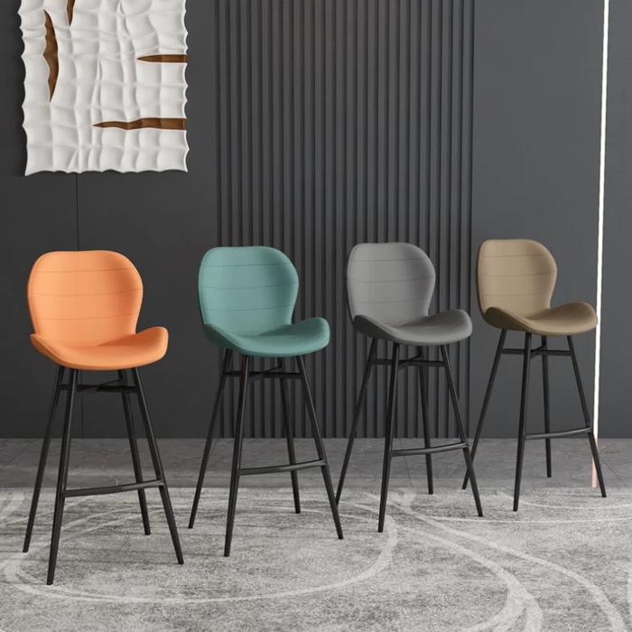 Nordic Home High Stool Internet Celebrity Bar Stool Checkout Page Dedicated Chair Light Luxury Bar I