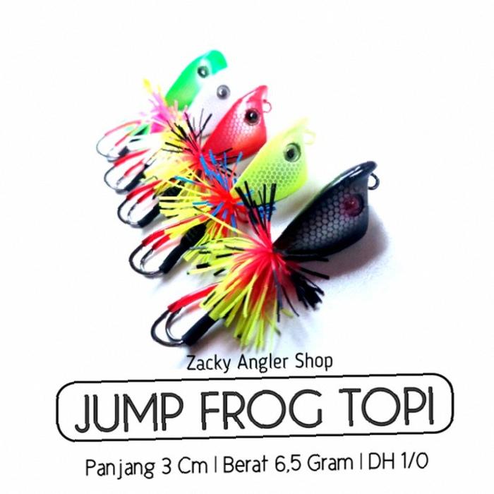 Jump Frog Topi 3 Cm Raz Lure | Kekinian