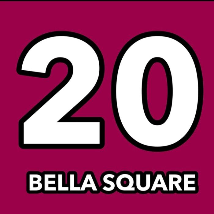Bella square premium 20 pcs / 1 kodi colour random