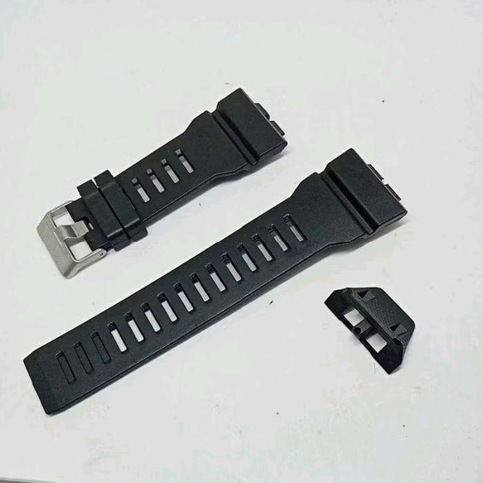 Strap Tali Jam Tangan GBA-800 GBA800 GBA 800 Tali Jam GBA-800 Hitam Karet