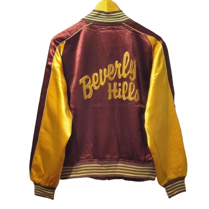 Vtg.SUGARCANE BEVERLY HILLS By TOYO ENTERPRISE VARSITY JACKET