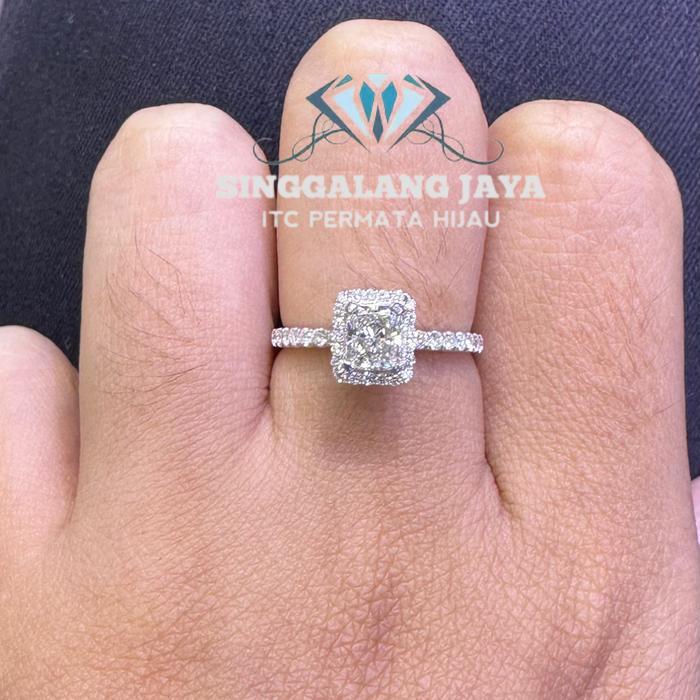 SALE CINCIN BERLIAN EROPA GIA 0,52CRT J COLOR SI1 MAS PUTIH 750