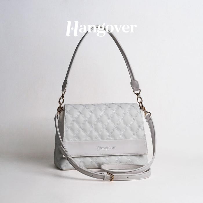 HANGOVER Ella Rose White Puffin Hand Bag & Sling Bag Tas Wanita