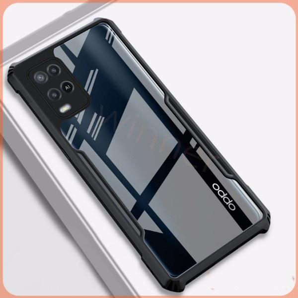 ORI Case Oppo A54 A55 /A74 4G / A74 5G / A95 - Case Armor Oppo A54 Shockproof Transparan bening FUSI