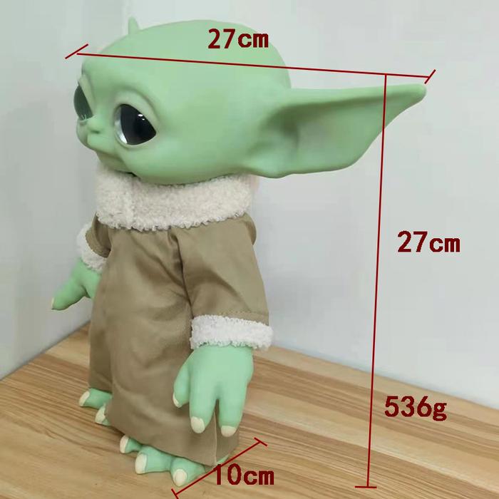 27Cm Star Wars Yoda Mainan Figur Aksi Bayi Mainan Boneka Bayi Yoda