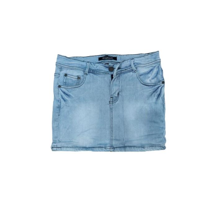 NEW Rok Mini Jeans Jumbo Wanita Merk Euphoria