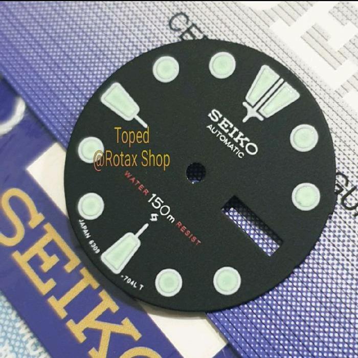 Seiko 6309 7040 Dial Hitam