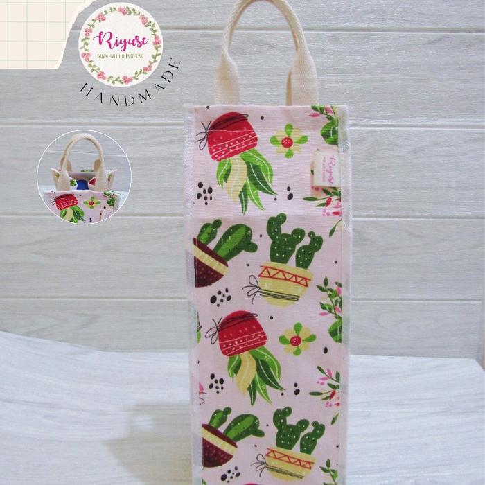 Tas botol kanvas Bottle Cover 1.5liter