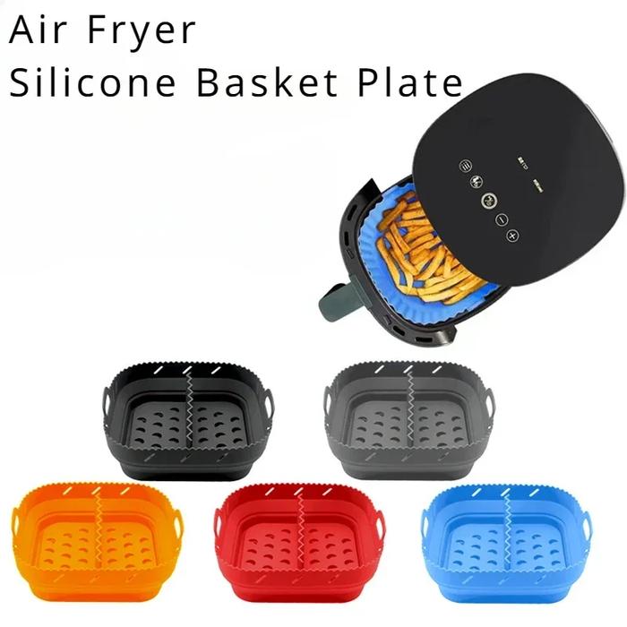 Air Fryer Silicone Tray Fried Chicken Baking Tool Oven Baking Tray