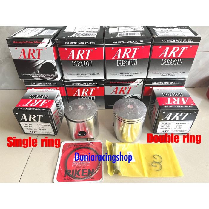 HARGA HEMAT Piston ART Seher ART Ninja R Ninja RR Standar 59MM 59 MM Pin 15 Single ring dan Double r